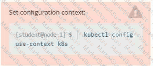 CKAD Question 13
